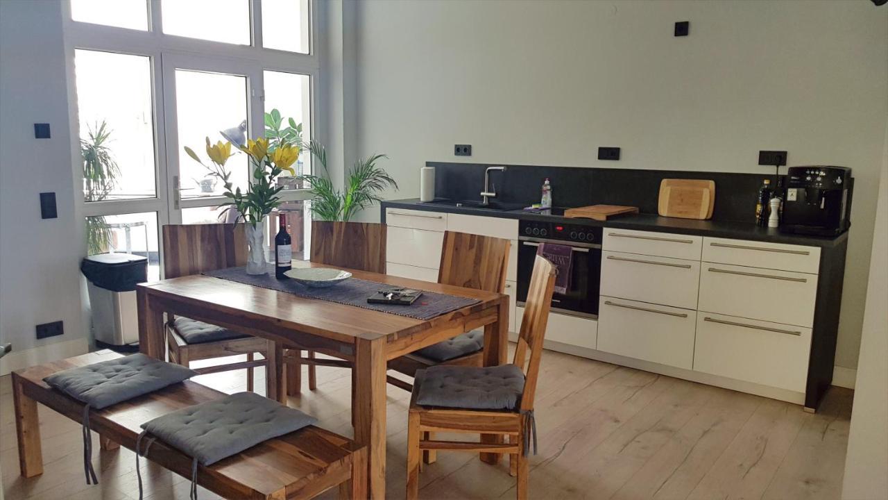 Andres Ferienwohnung Deluxe Cottbus Exteriör bild